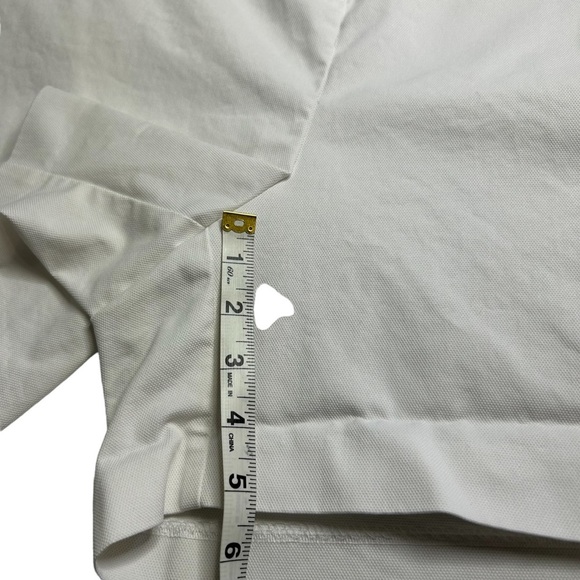 Lane Bryant White Wide Stretch Waist Shorts Sz 16P - Picture 9 of 11